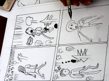 Benoît encrage Plume Kabura