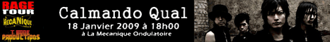 Calmando Qual & Lamia Cross (à Paris, à la Mécanique Ondulatoire, le Vendredi 18 Janvier 2009)