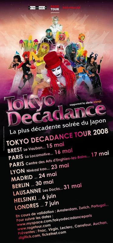 TOKYO DECADENCE TOUR 2008