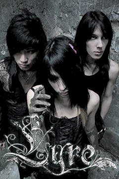 kazuki, Ayrton et Melvin, du groupe Lyre